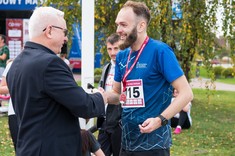 Bieg z okazji 60-lecia Wydziału Budowy Maszyn i Lotnictwa,