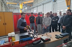 Studenci WBMiL w firmie RS Technology